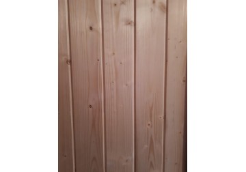 Lambriu din lemn esenta molid cu dimensiunile 20*110*4000 mm.